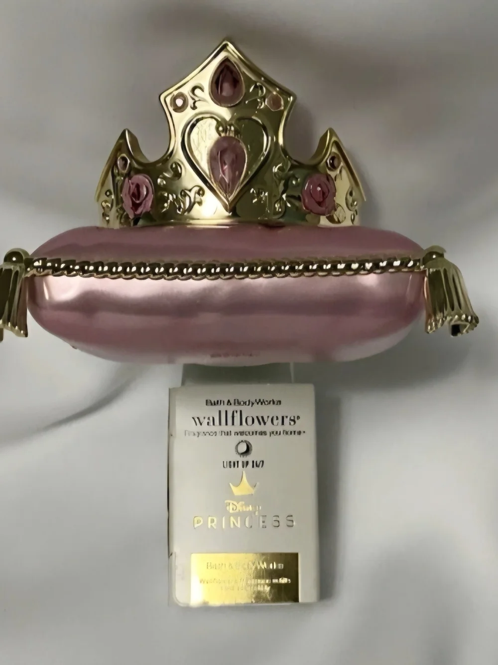Bath & Body Works Wallflower Plug In Diffuser Aurora Sleeping Beauty Pink Crown